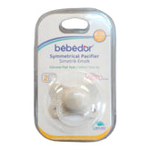 Bebedor Retro Simetrik Emzik Yassı Uç 6-18 Ay Bej